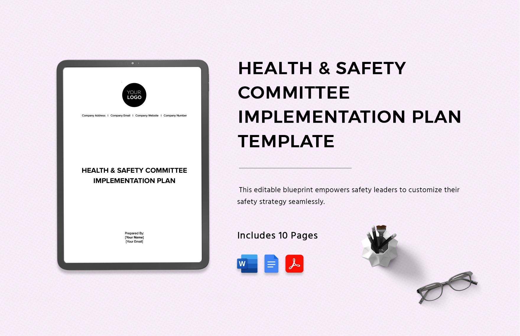 Health & Safety Committee Implementation Plan Template