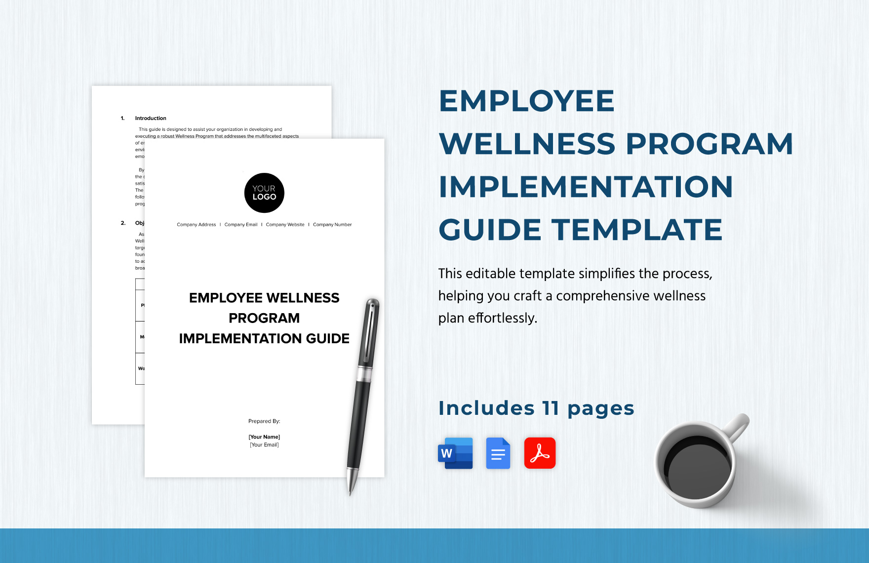 Employee Wellness Program Implementation Guide Template