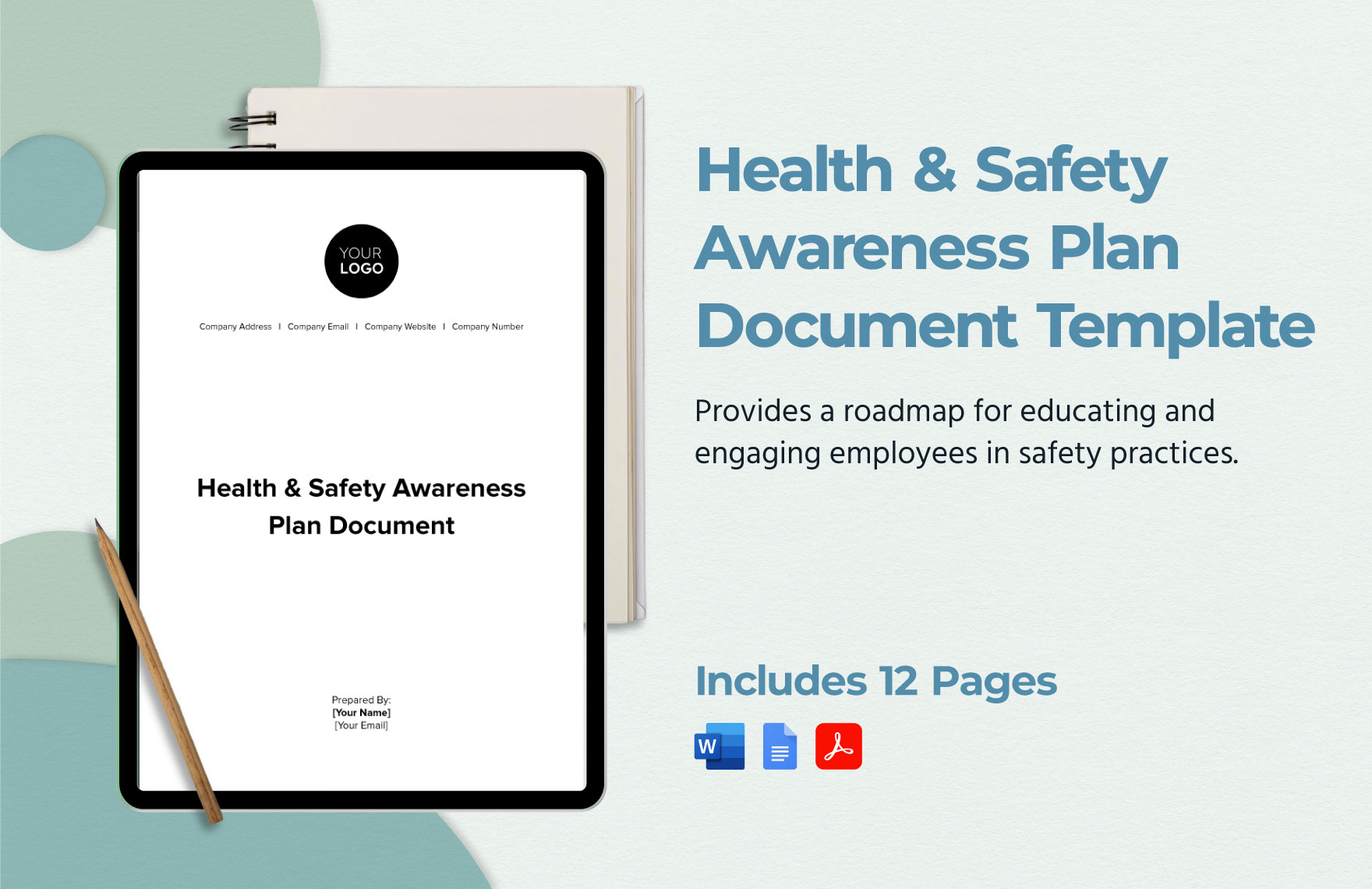 Health & Safety Awareness Plan Document Template