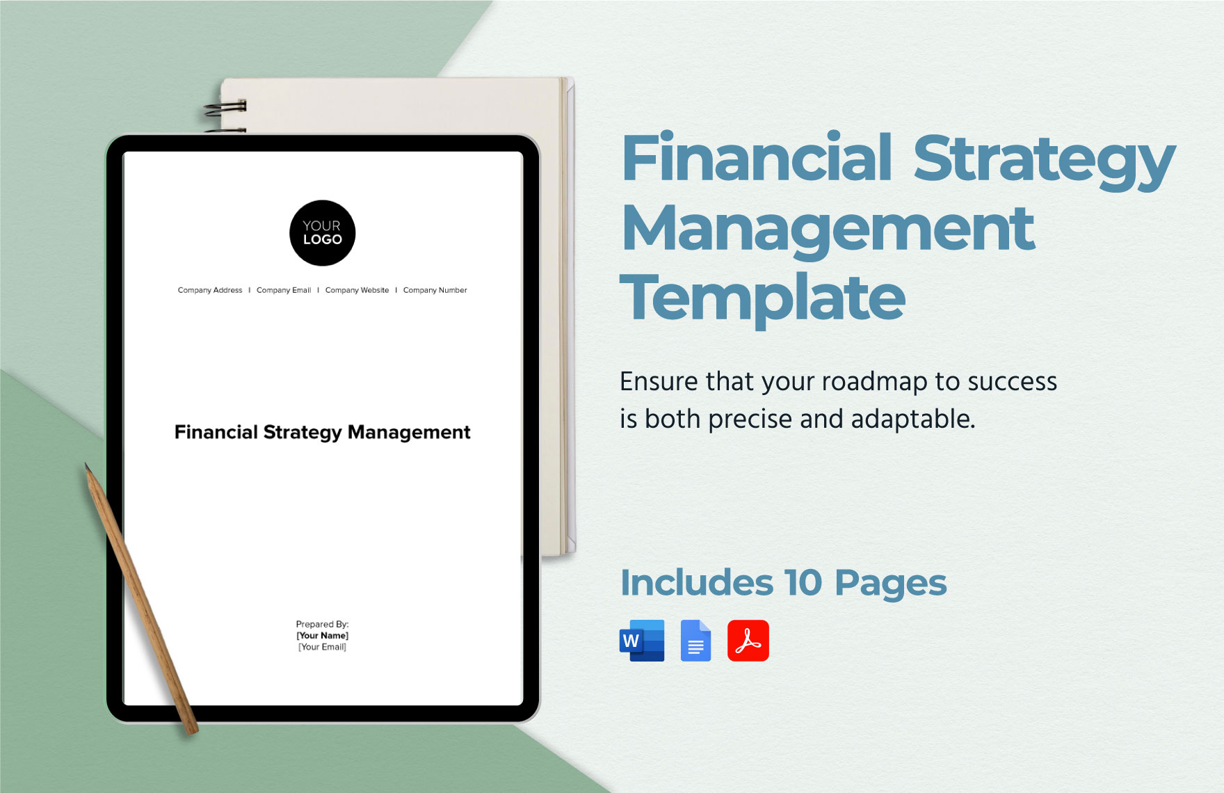 Financial Strategy Management Template