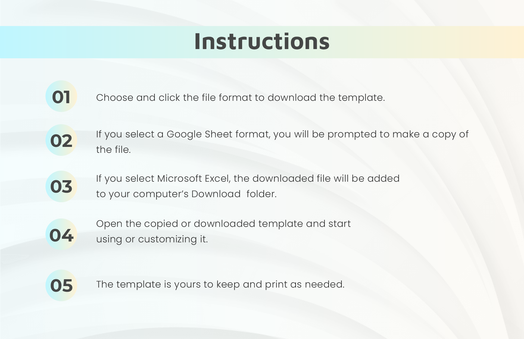 Appliance Maintenance Schedule Template