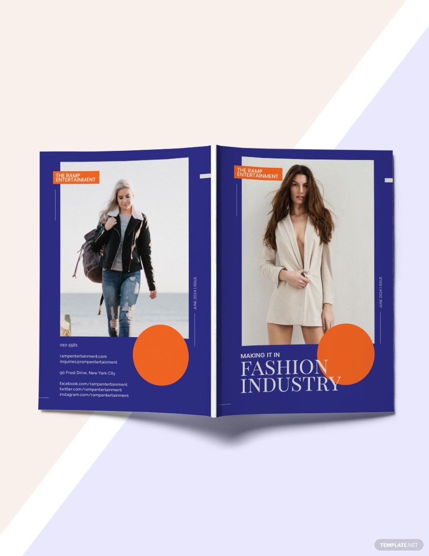 Modern Fashion Magazine Template