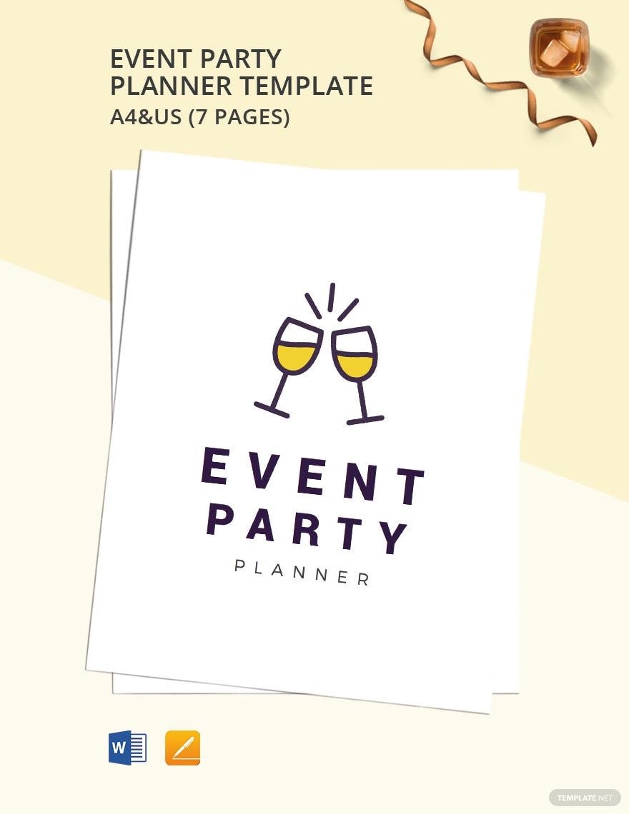 Event Party Planner Template