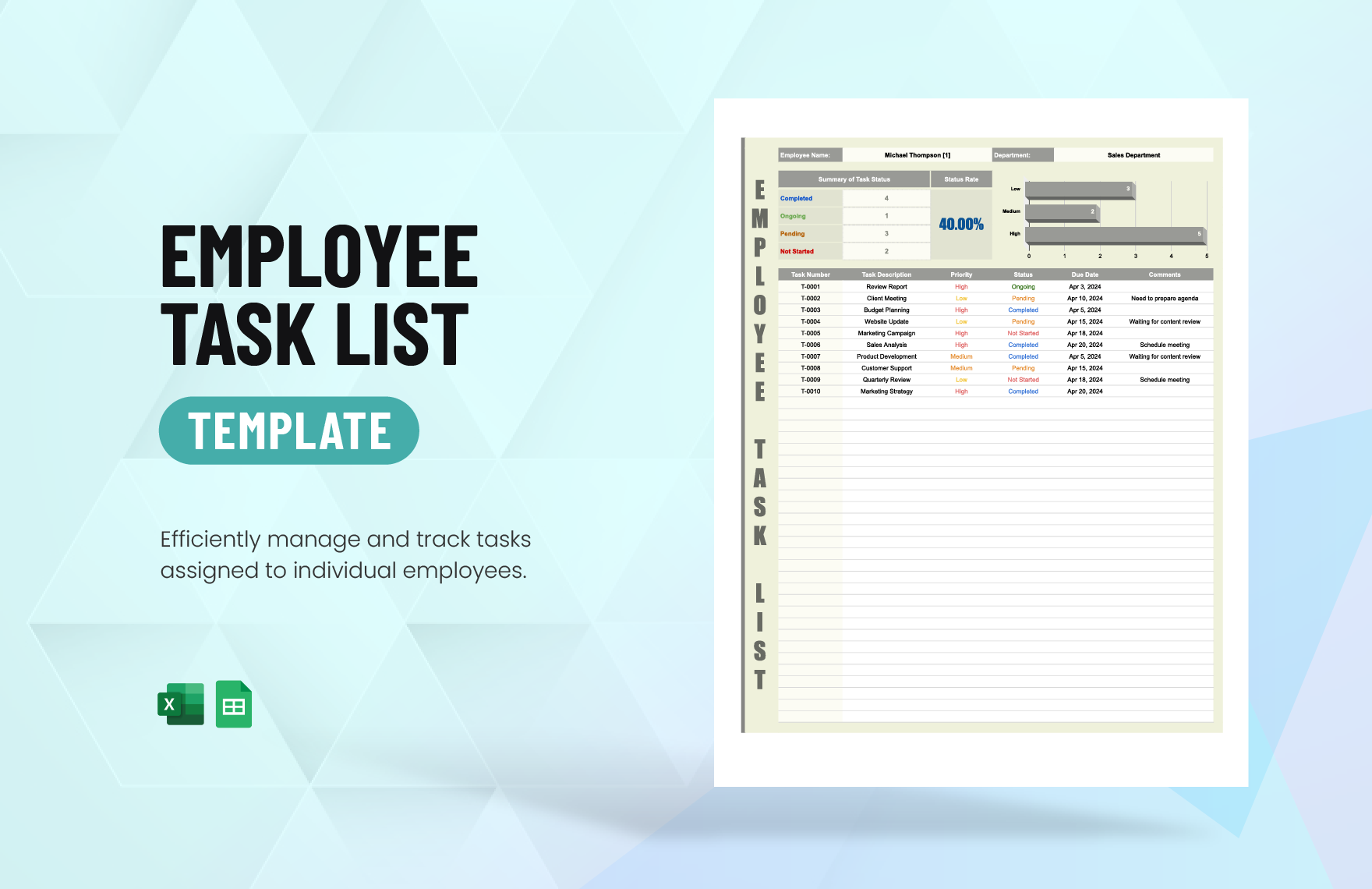 FREE Task Tracker in Excel Templates - Download in Word, Google Docs ...