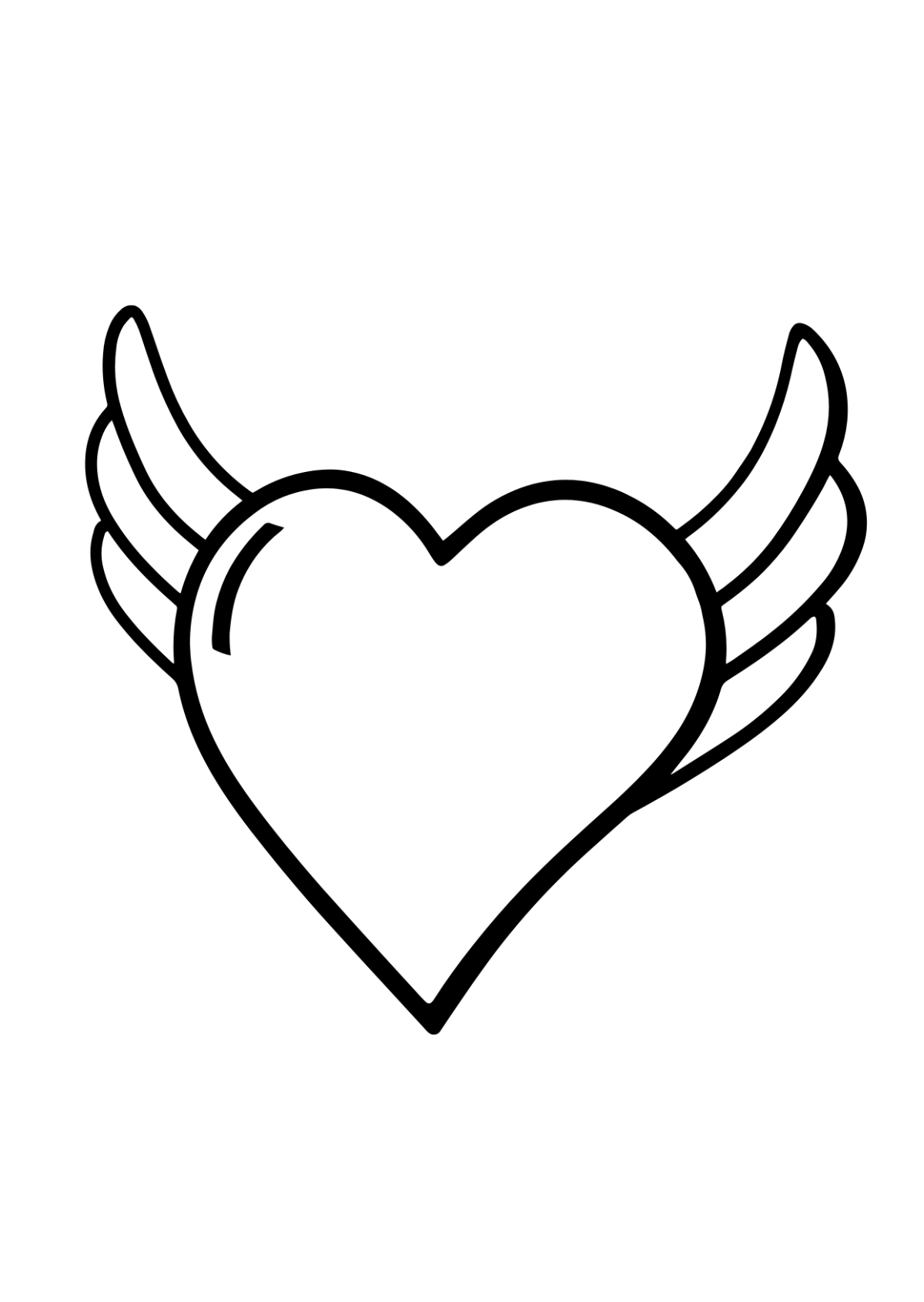 Anime Heart Drawing - Download | Template.net