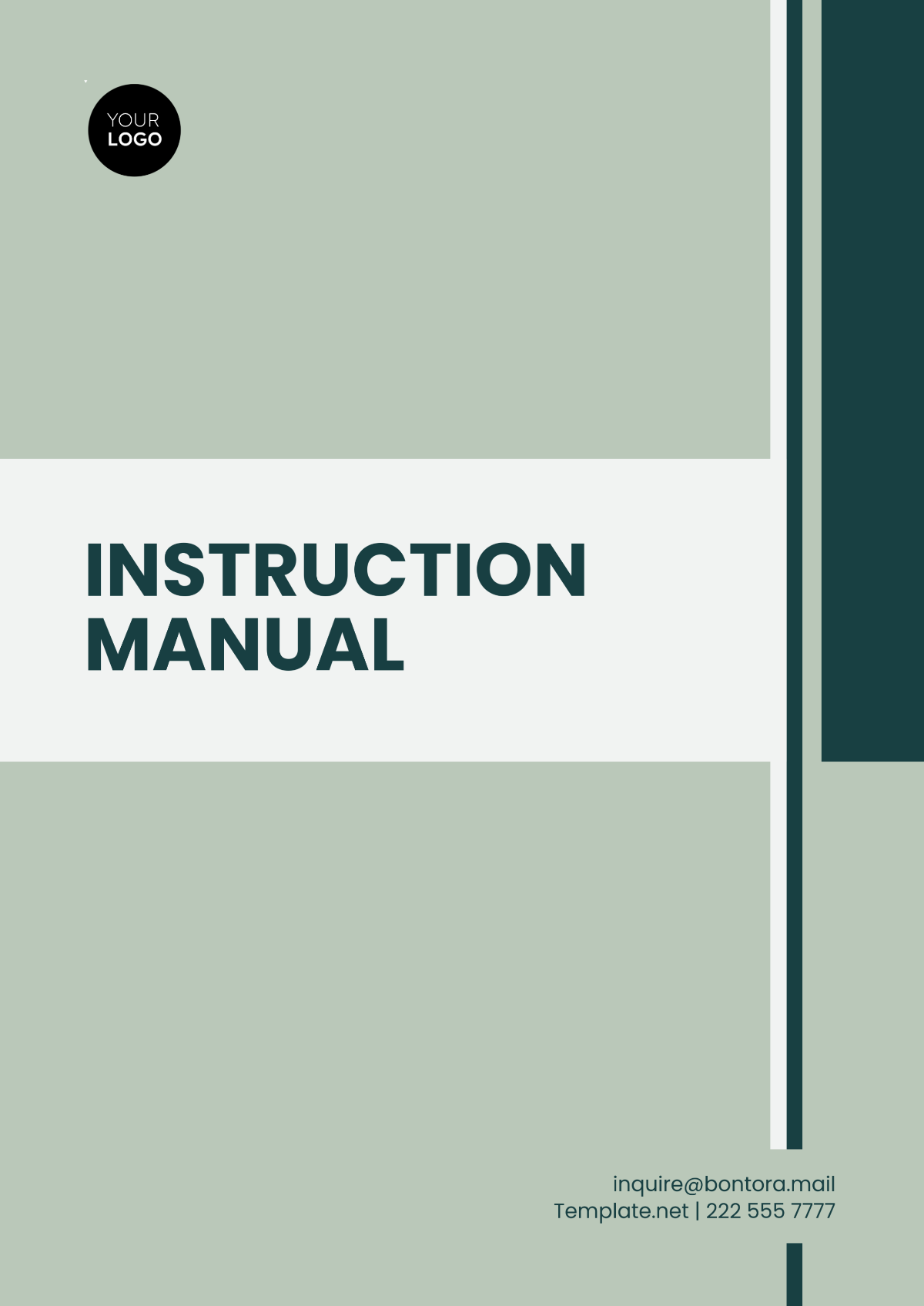 Instruction Manual Template - Edit Online & Download