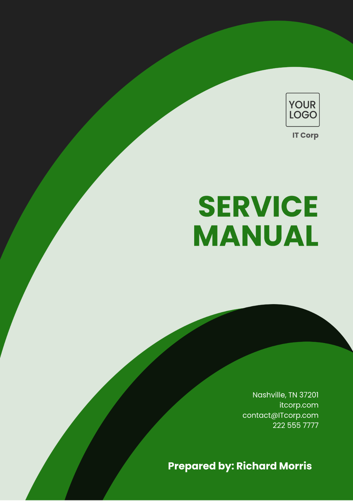 Service Manual Template - Edit Online & Download