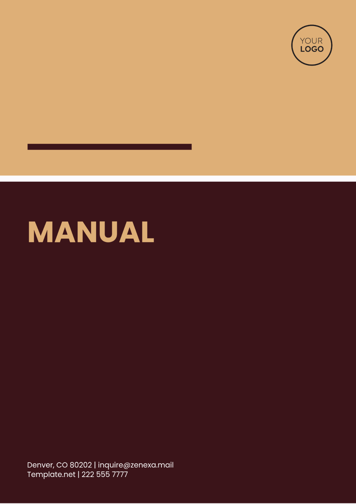 Manual Template - Edit Online & Download