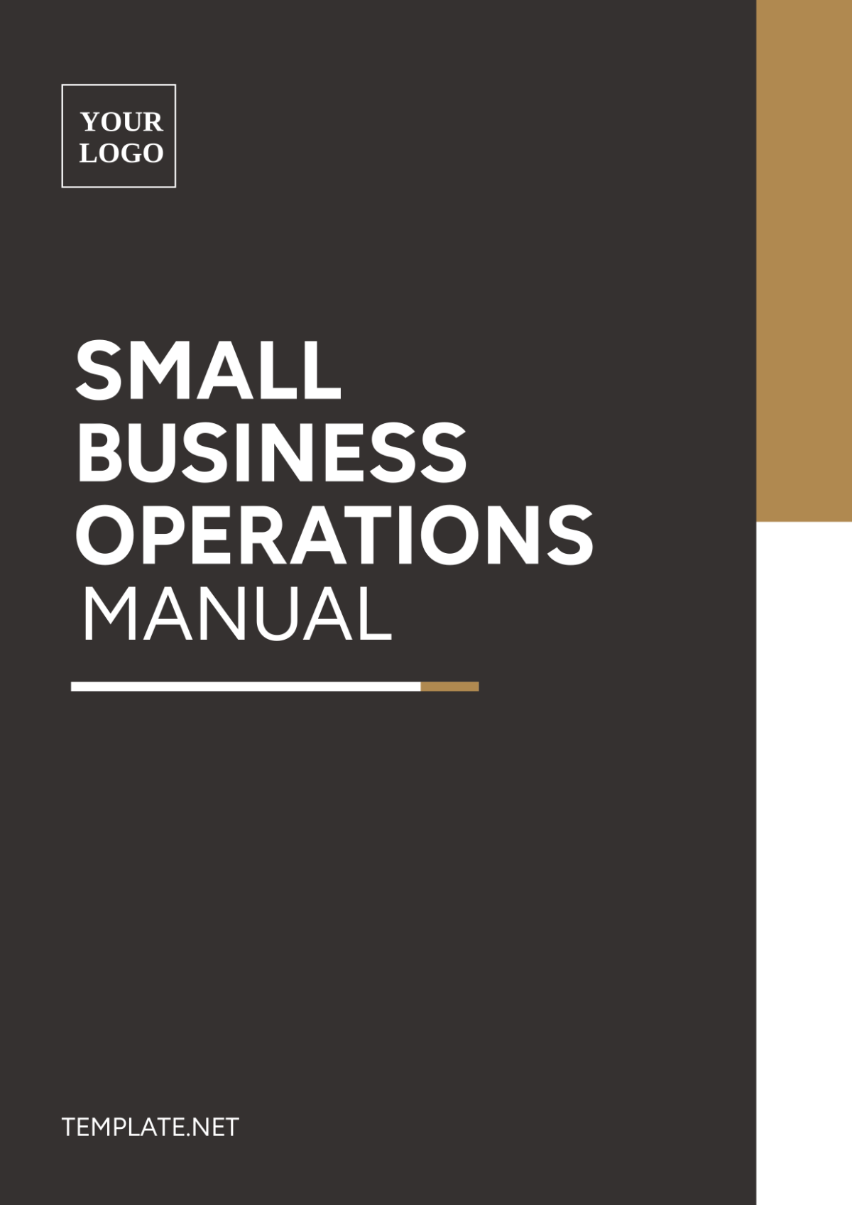 Small Business Operations Manual Template - Edit Online & Download