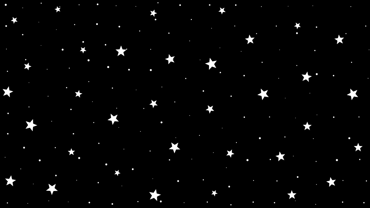 Free White Star Background Template