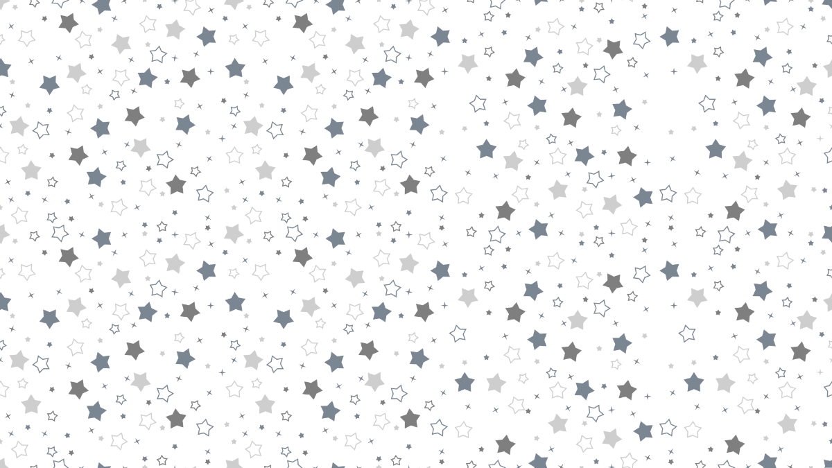 Free White Star Transparent Background Template