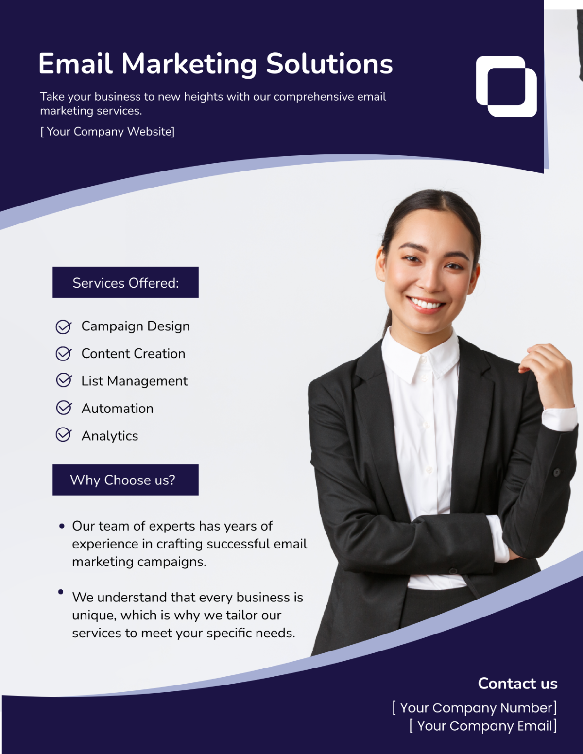 Free Email Marketing Flyer Template