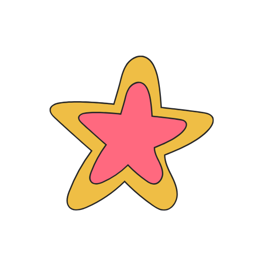 Free Groovy Star Element Template