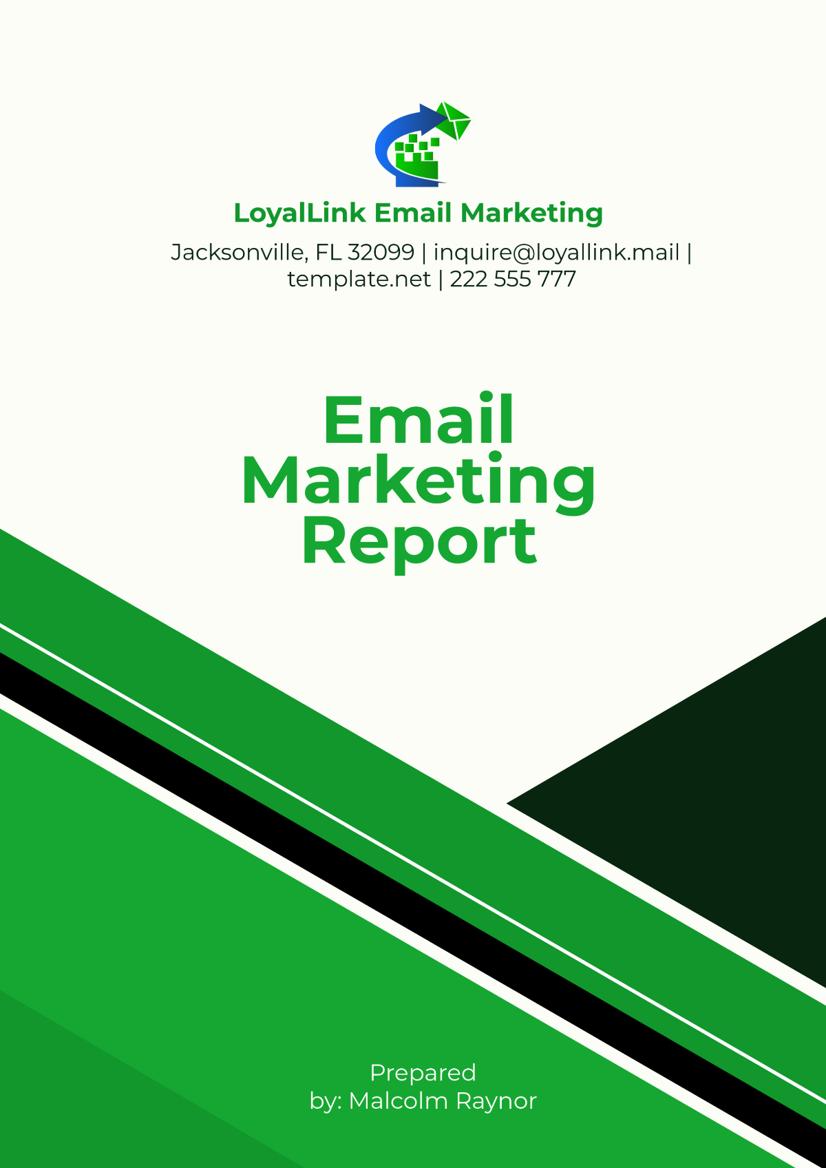 Free Email Marketing Report Template