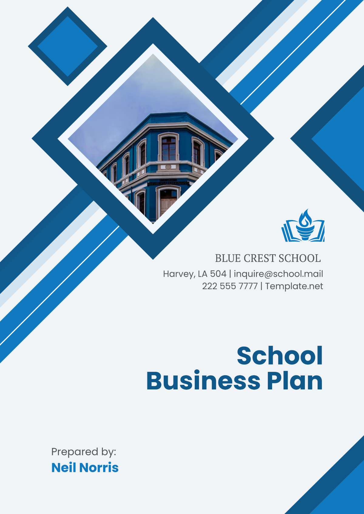 School Business Plan Template - Edit Online & Download