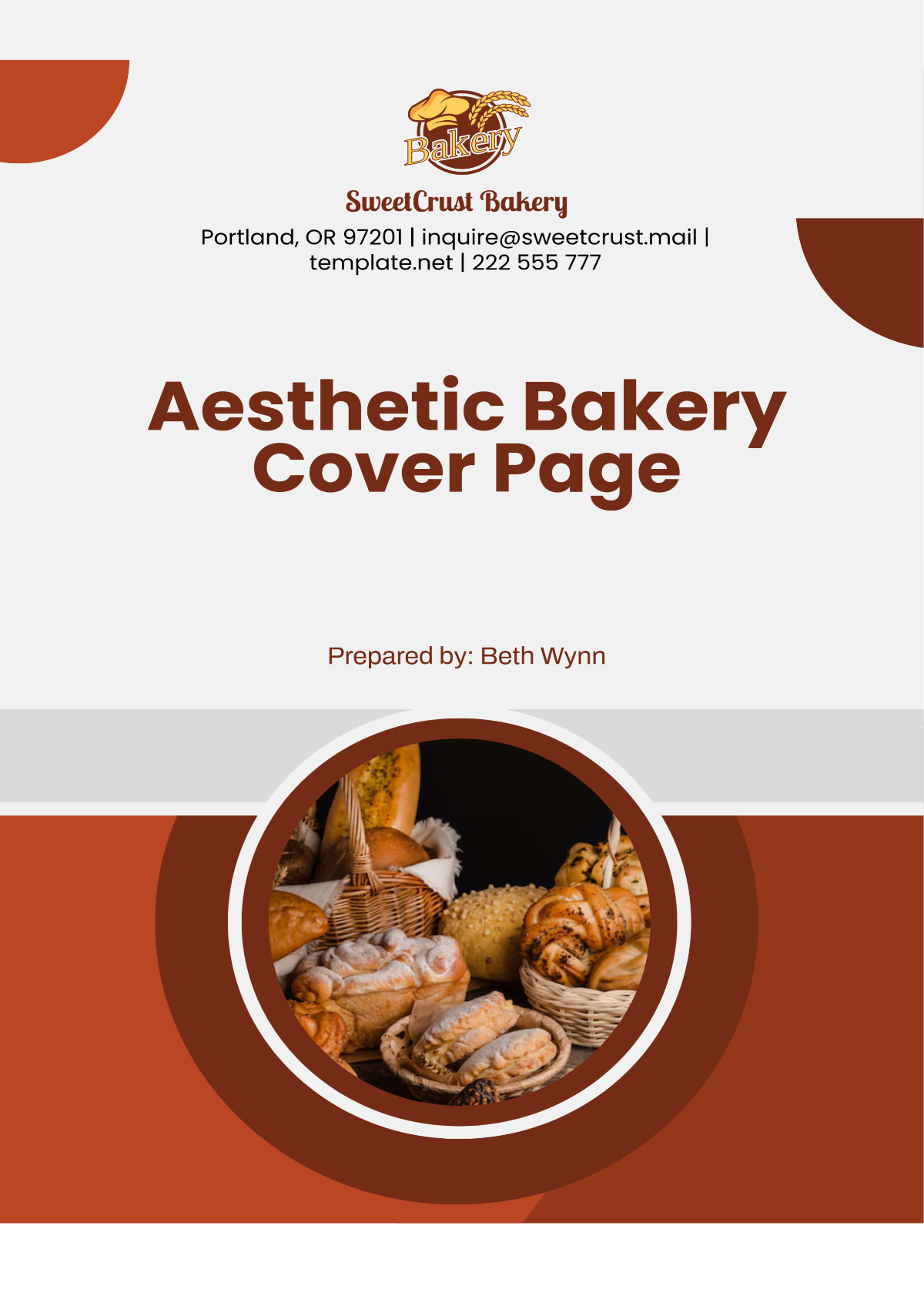 Free Bakery Ingredient Handling Guideline Layout Template to Edit Online