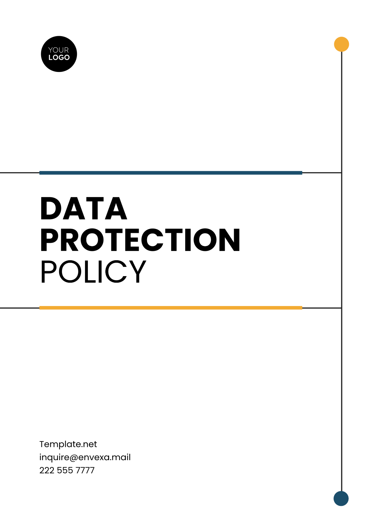 Free Data Protection Policy Template