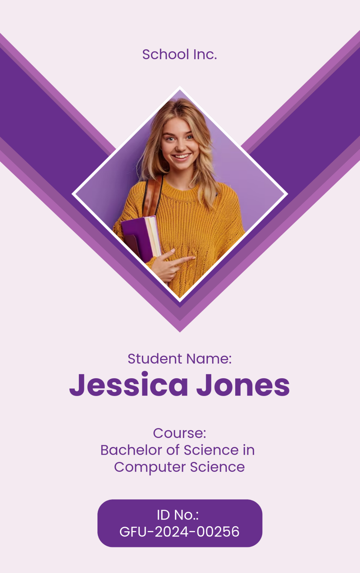 Free College ID Template