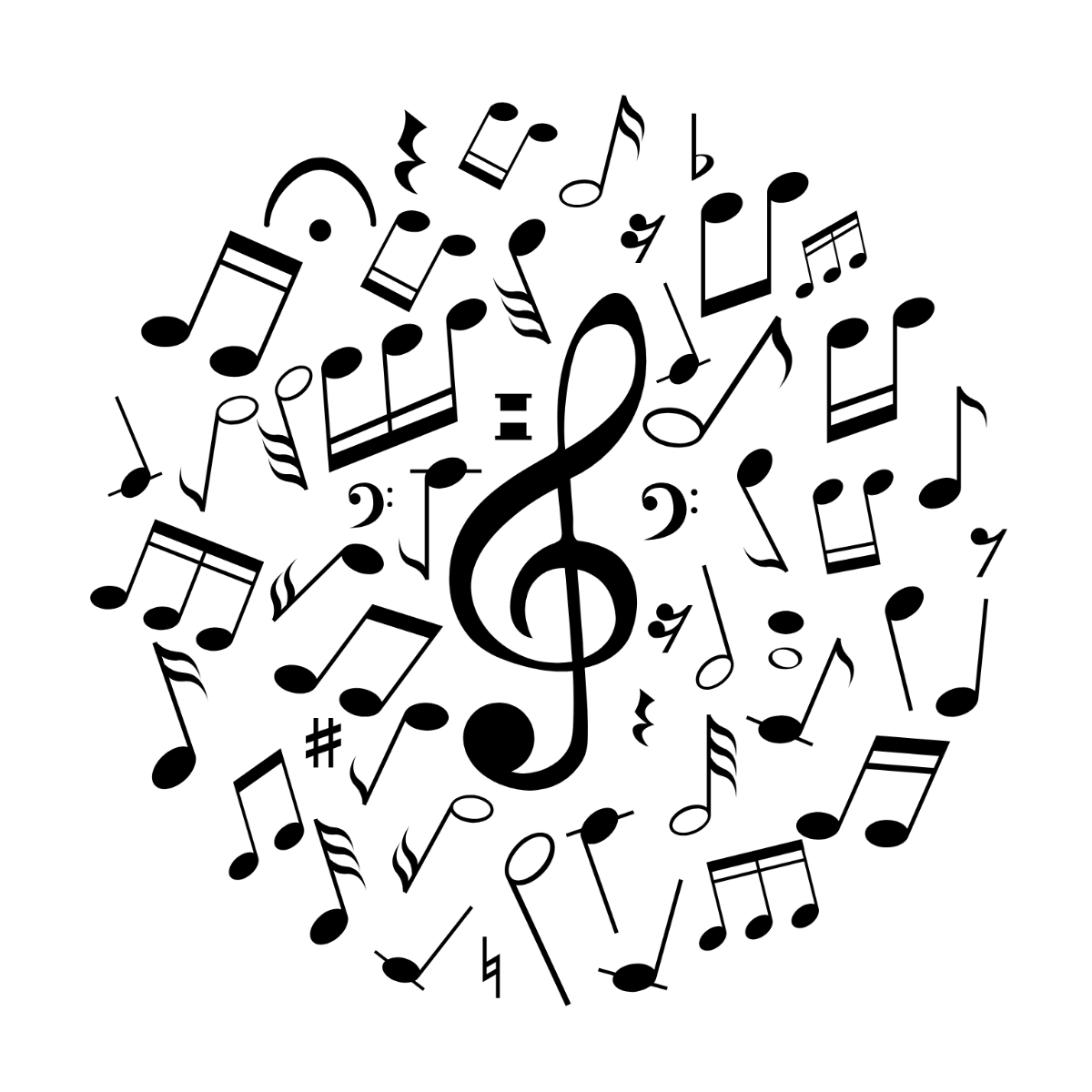 Free Music Clipart Template