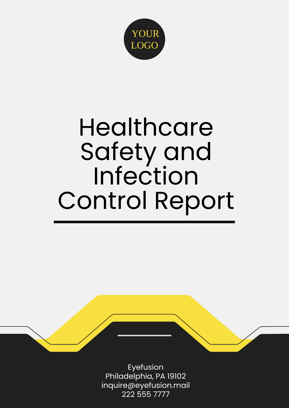 Free Healthcare Safety and Infection Control Report Template