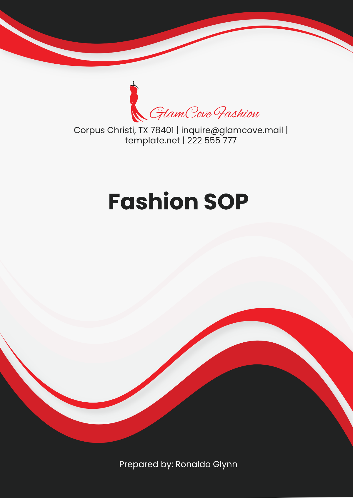 Fashion SOP Template - Edit Online & Download