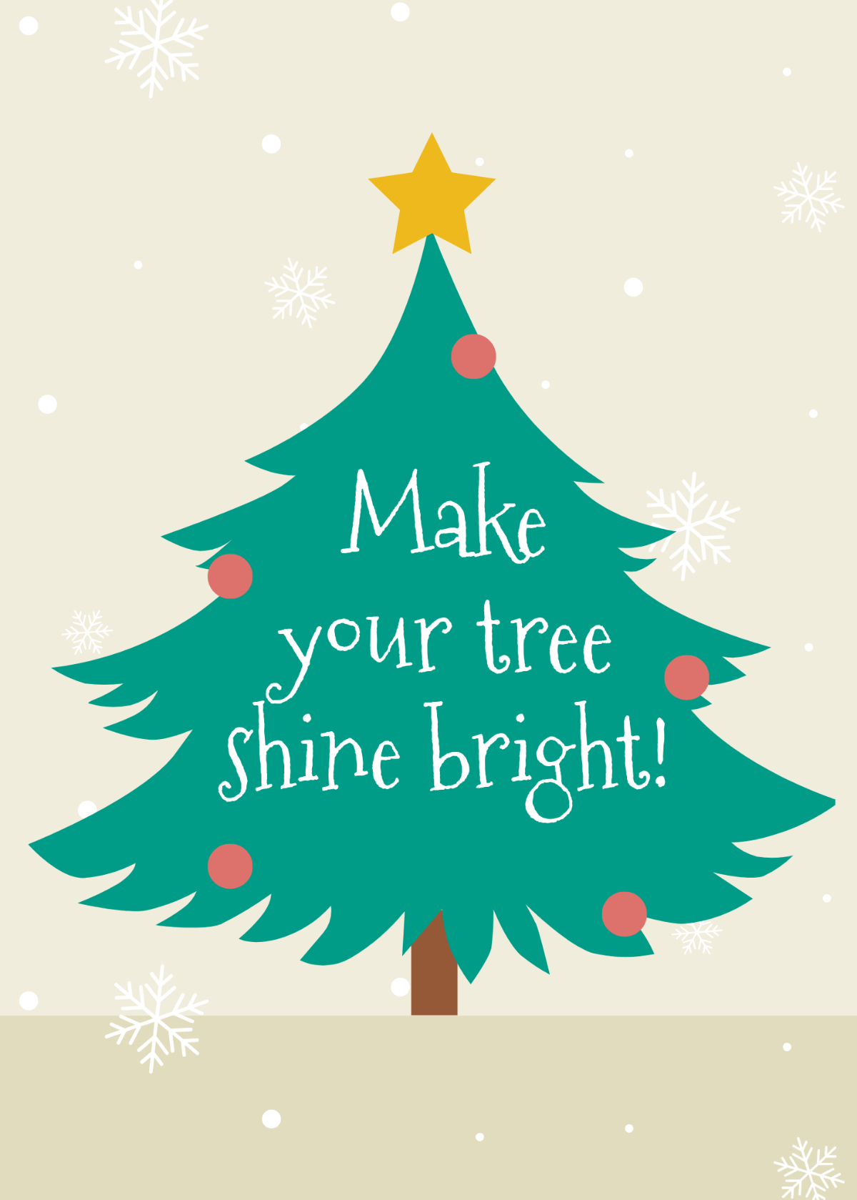 Christmas Tree Template Printable