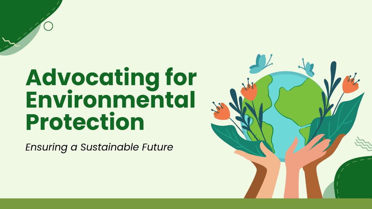 Free Environment Protection PPT Template