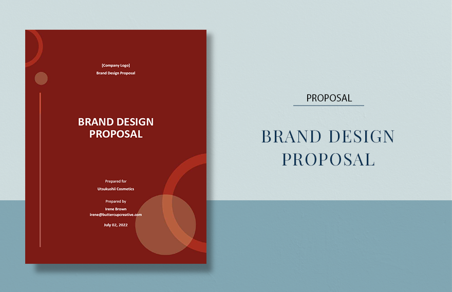 Brand Design Proposal Template in Word, Pages, Google Docs - Download | Template.net