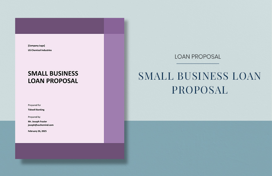 Small Business Loan Proposal Template