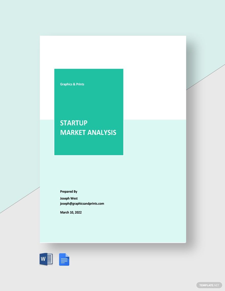 Startup Market Analysis Template