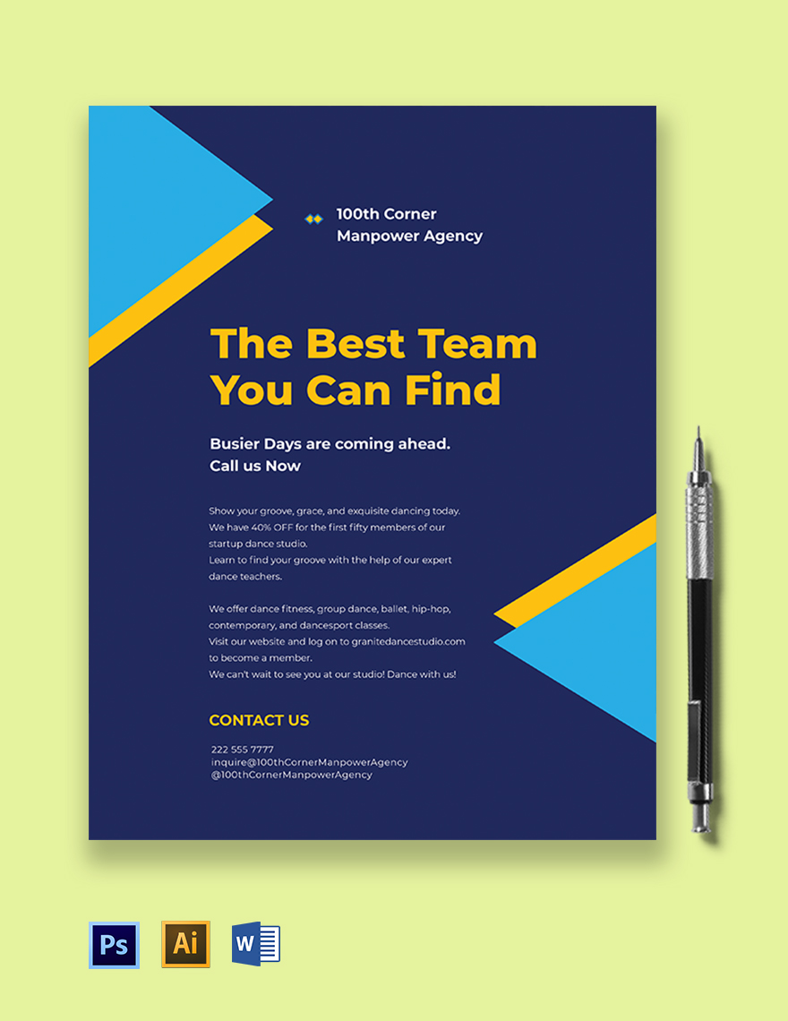 Agency Business Flyer Template