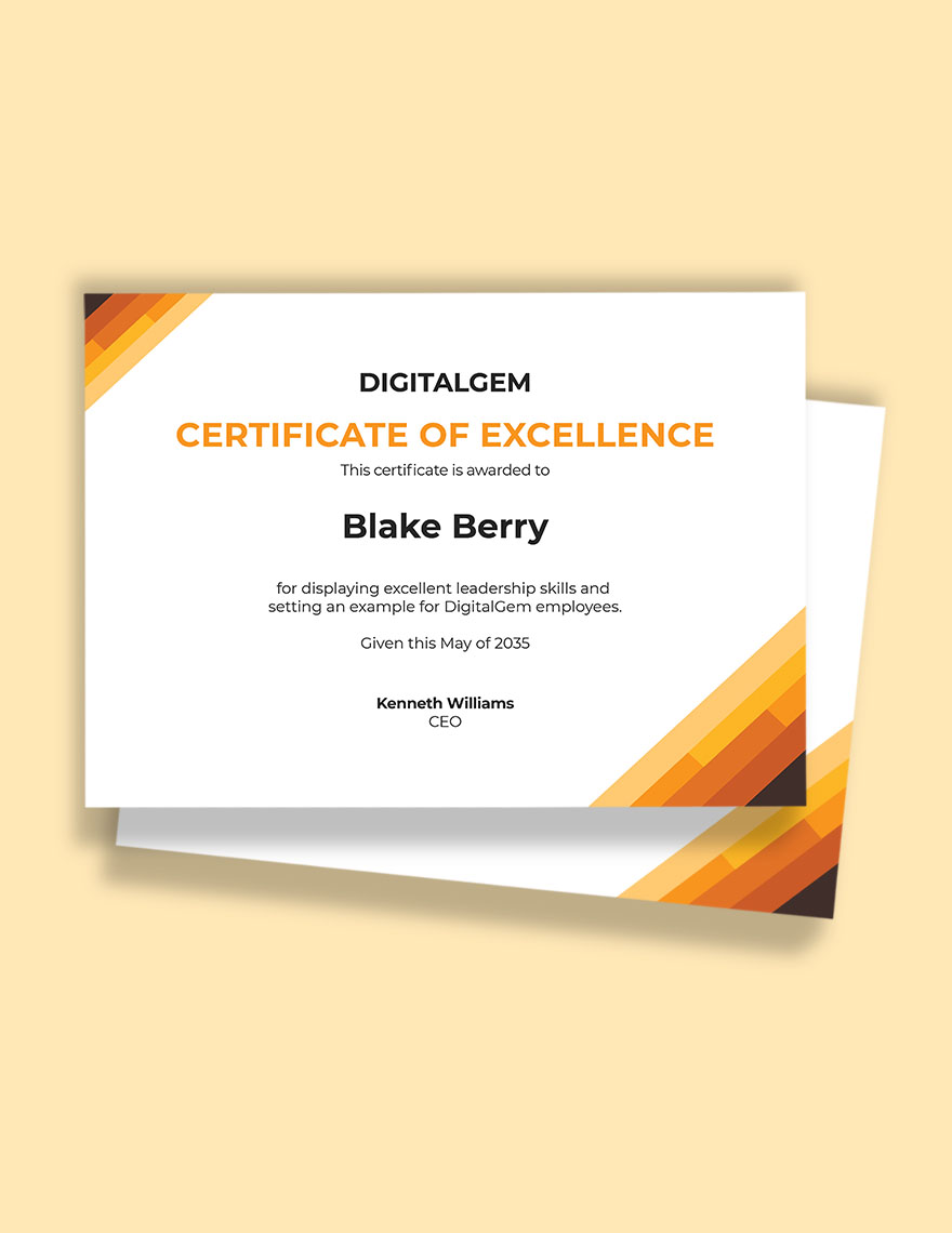 Free Modern Certificate Border Template - Google Docs, Word, Apple Pages,  Publisher 