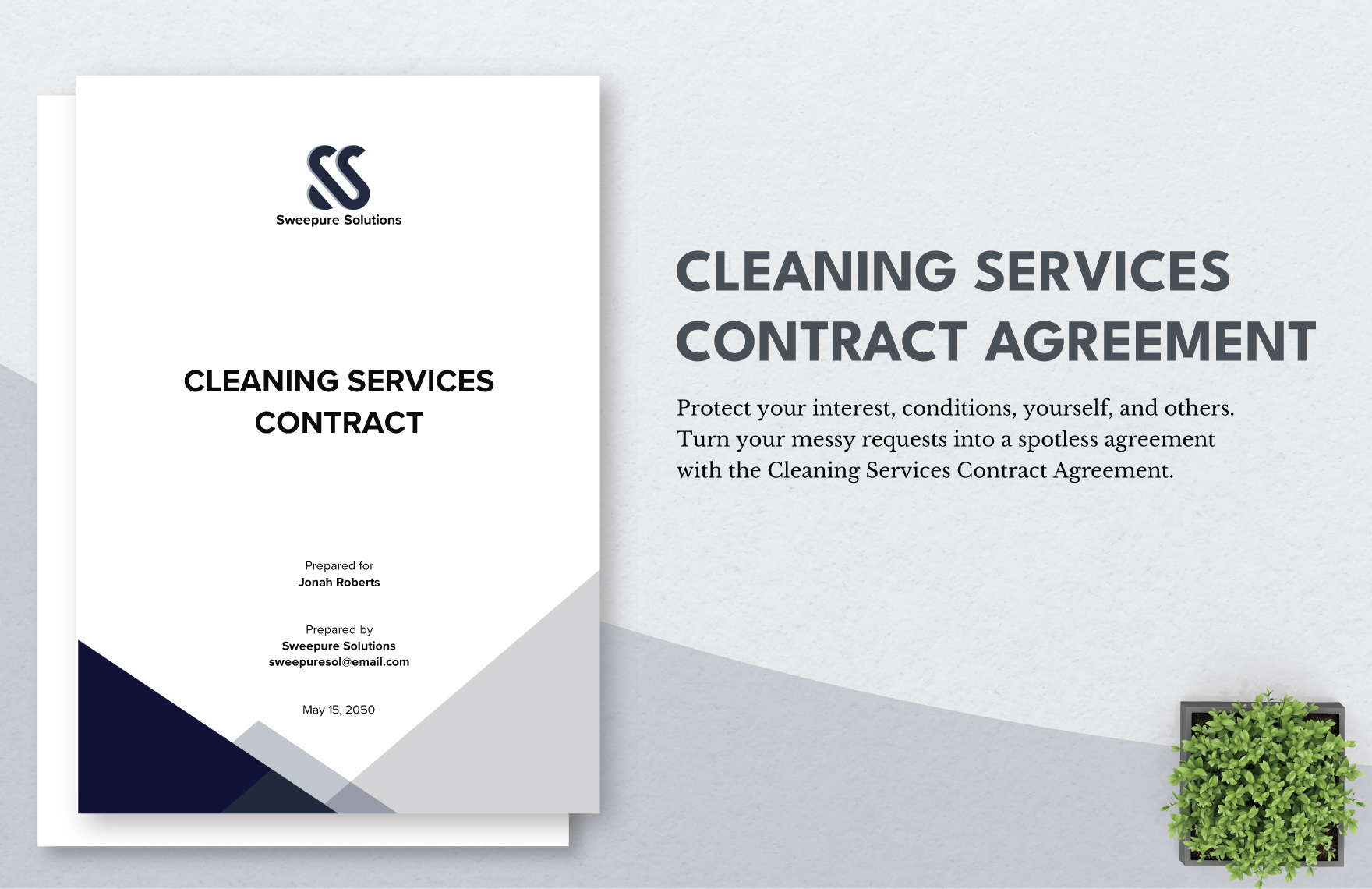 Cleaning Services Contract Agreement Template