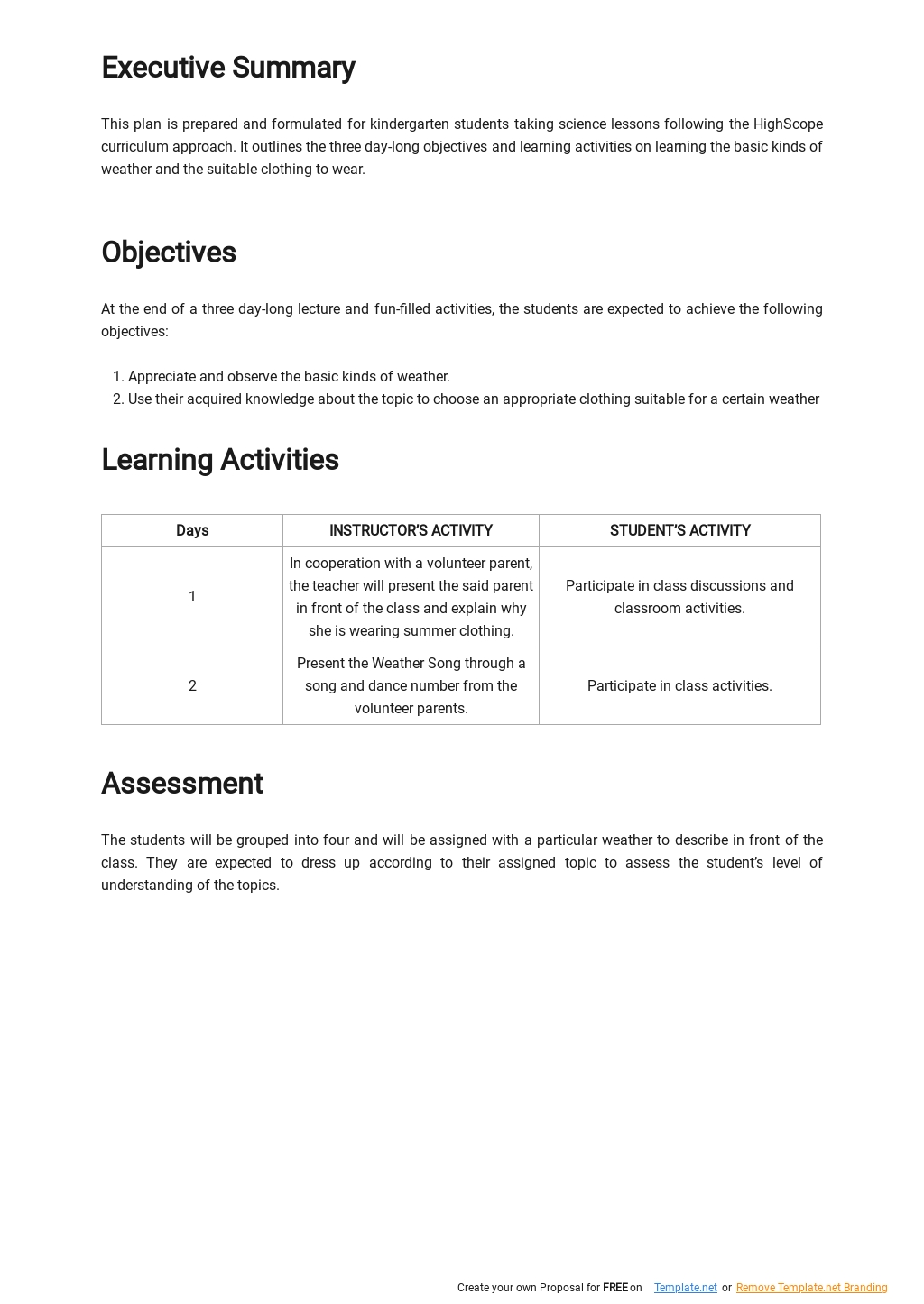 High Scope Lesson Plan Template Pin On Schedule Simpl - vrogue.co