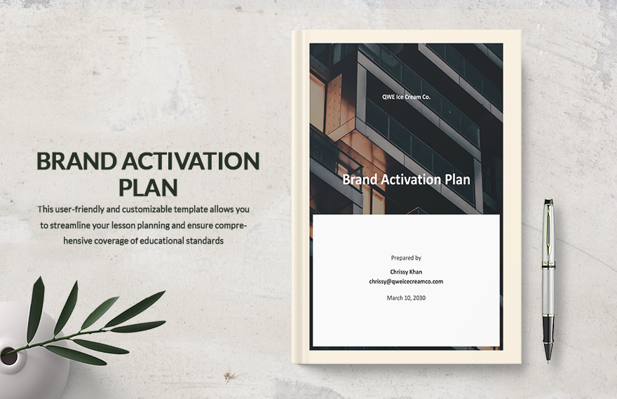 Brand Activation Plan Template in Word, Google Docs, Pages - Download | Template.net