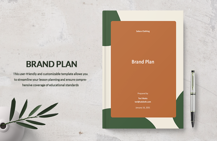 Brand Plan Template in Word, Google Docs, Pages - Download | Template.net