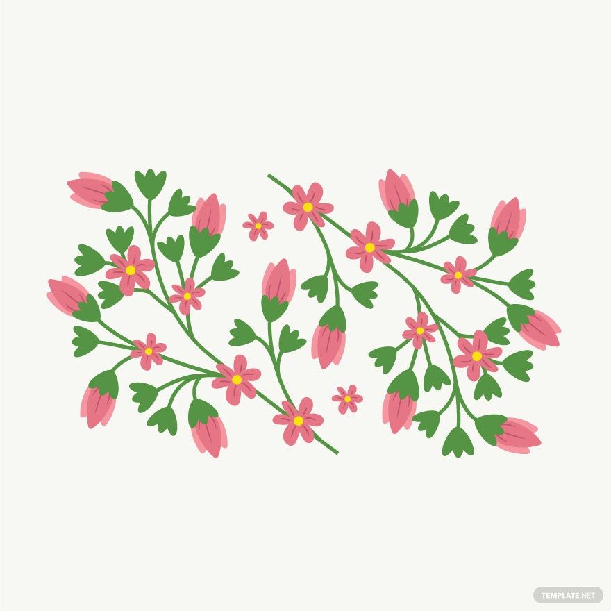 Seamless Floral Vector