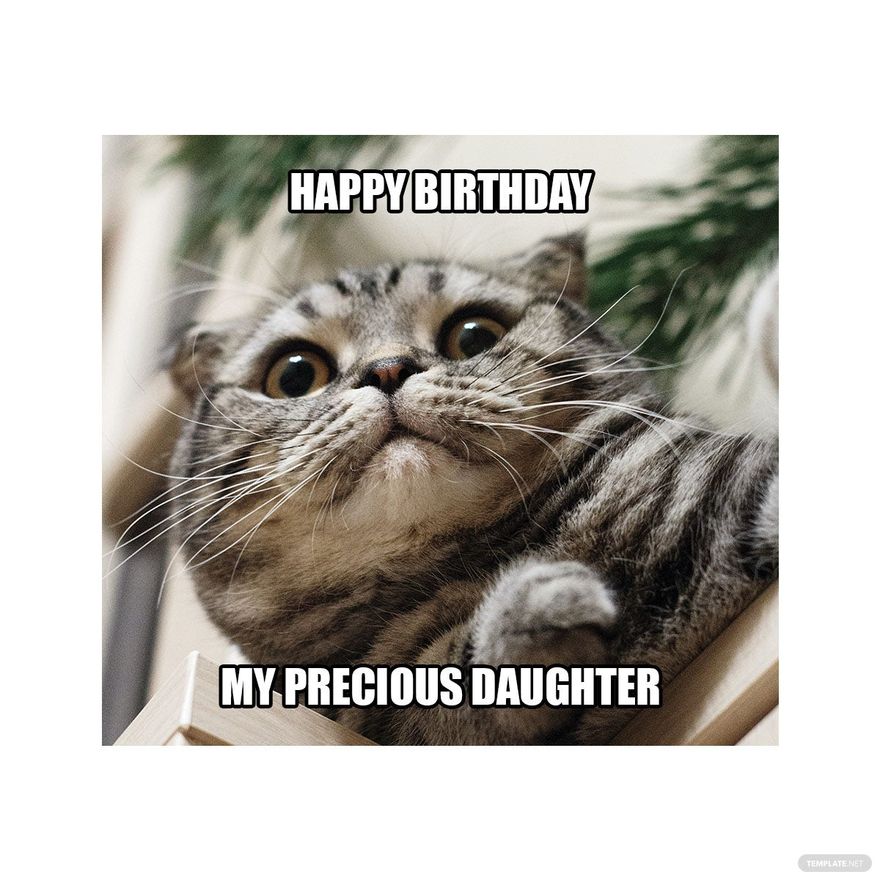 Happy Birthday Daughter Meme