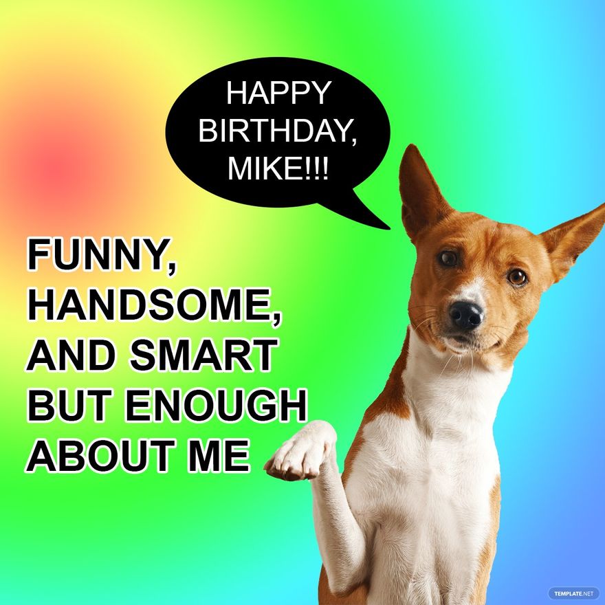 Happy Birthday Meme For Guys