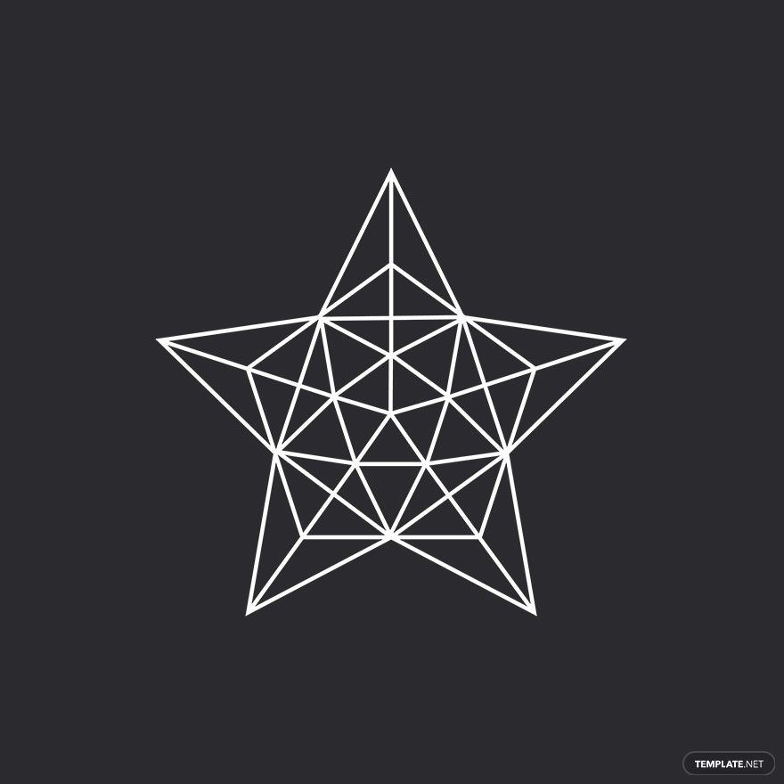 Geometric Star Vector