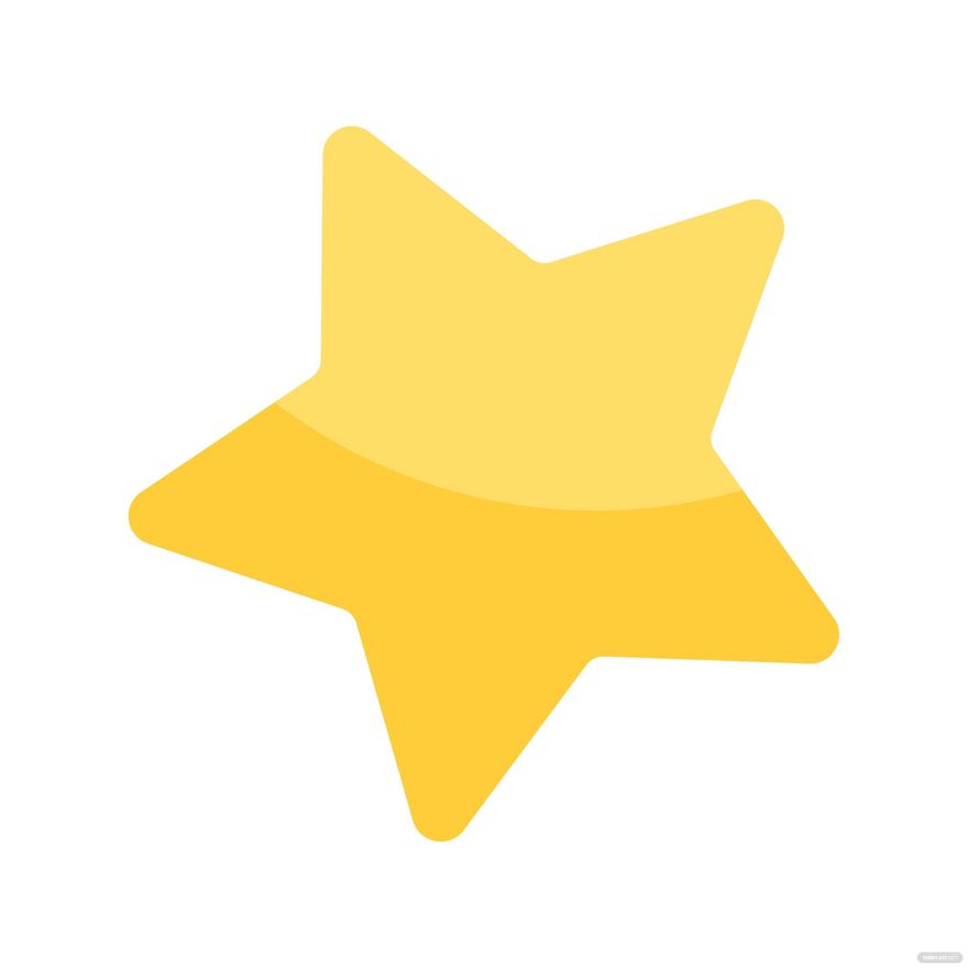 Yellow Star Clipart