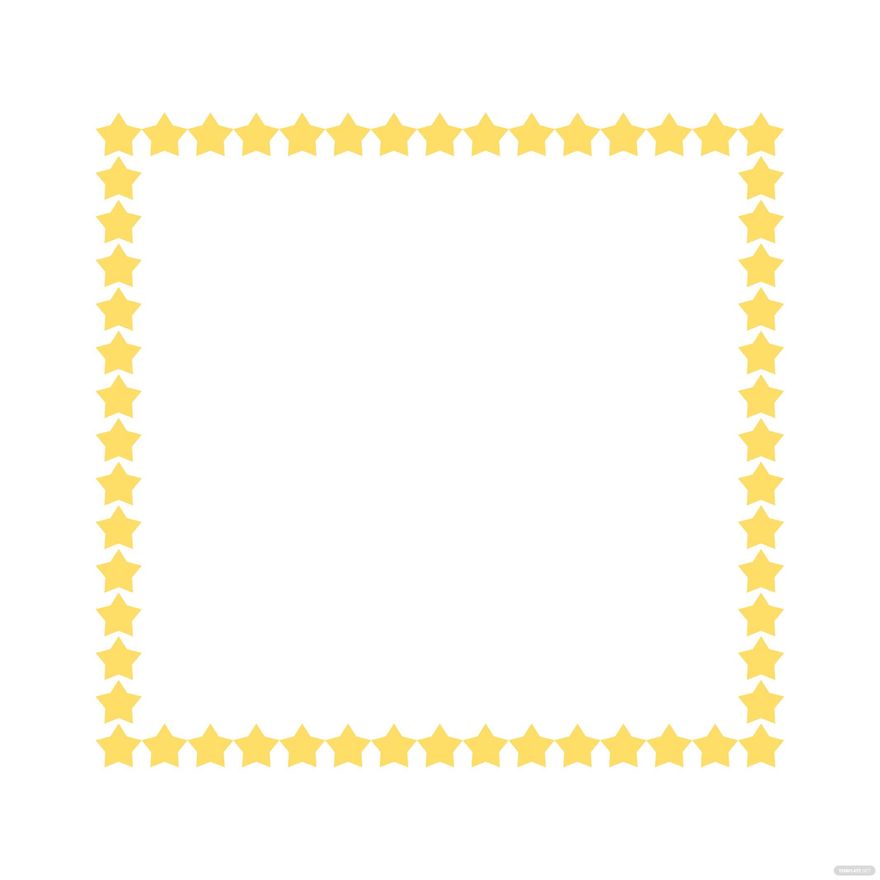 Star Border Clipart