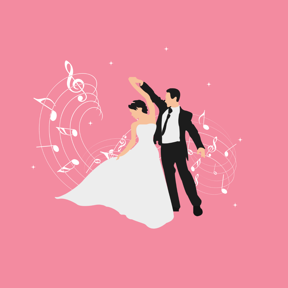 Wedding Music Vector Template - Edit Online & Download