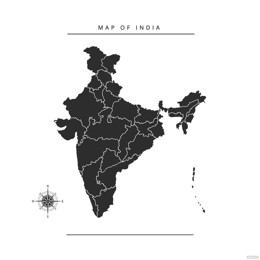 India Map Outline Country Data Sheet Vetor Stock Livr - vrogue.co