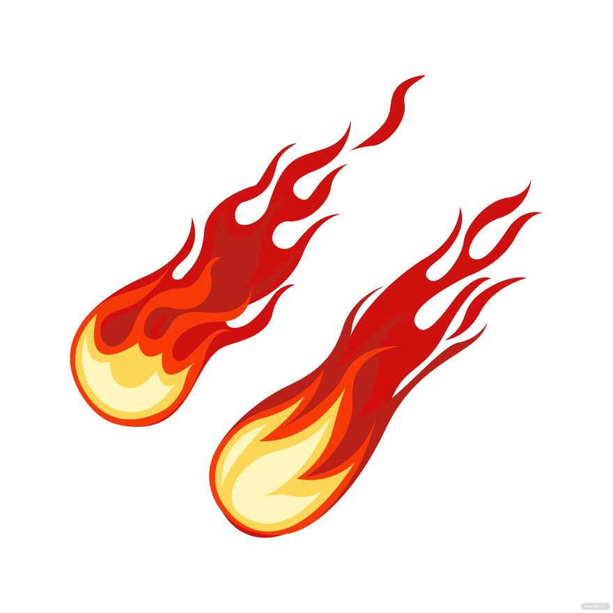 Fire Ball Vector