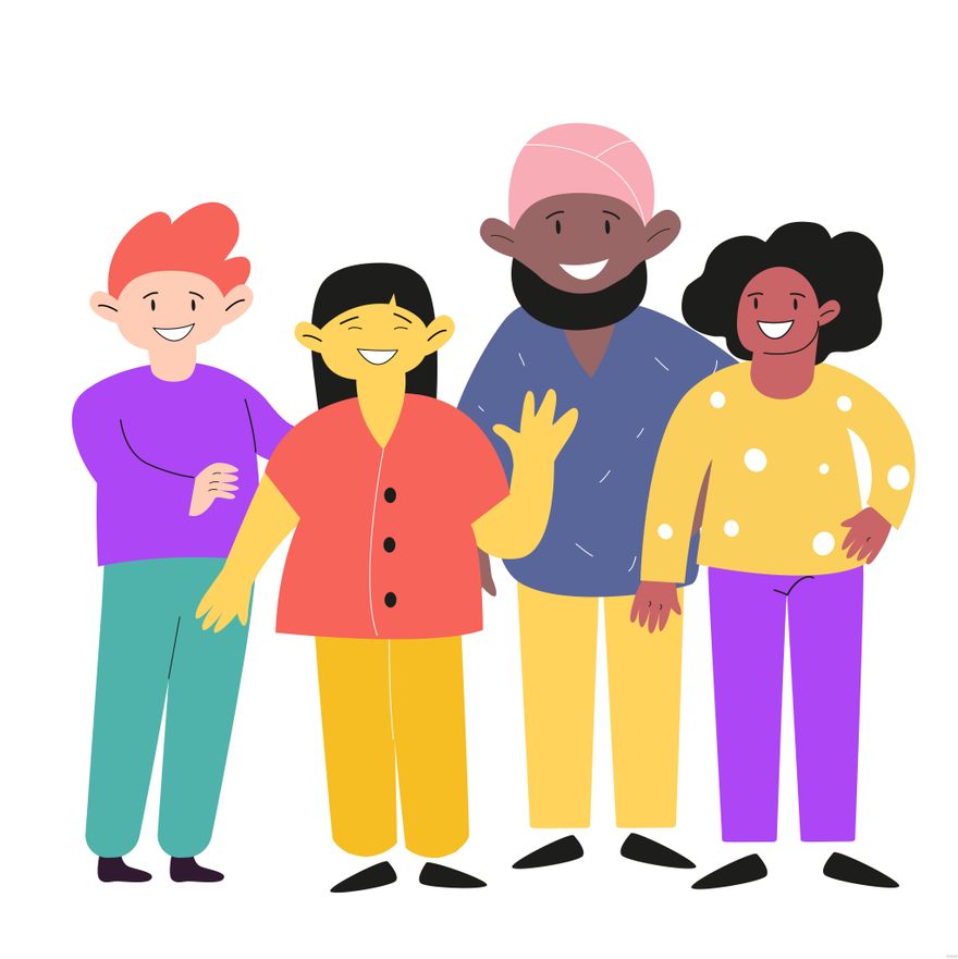 Diverse People Illustration