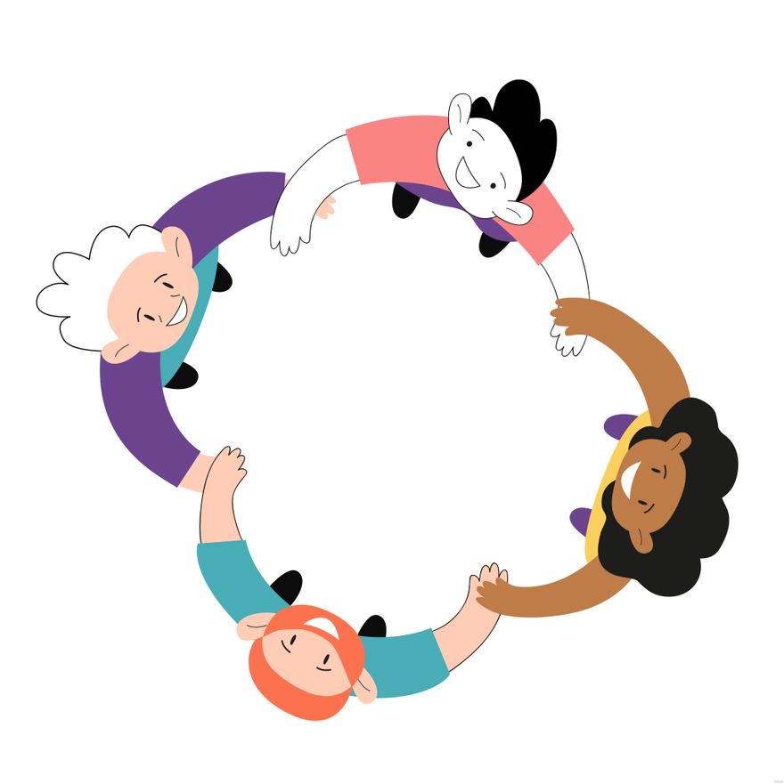 People Circle Illustration