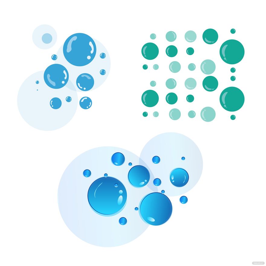 Water Circle Vector