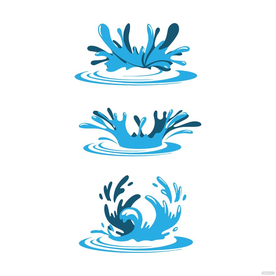 Water Splash Vector