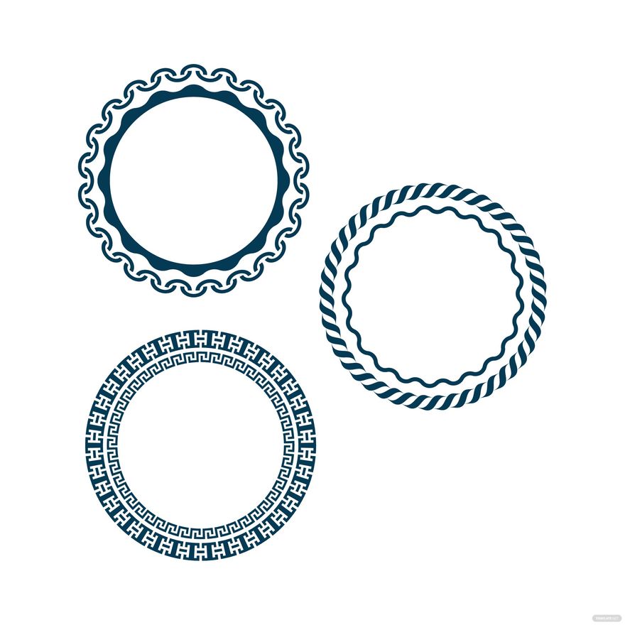 Border Circle Vector